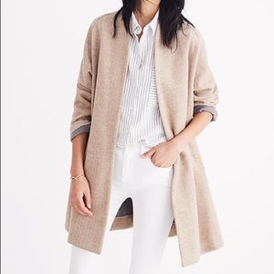 Madewell | Stanza Herringbone Swing Trench Coat